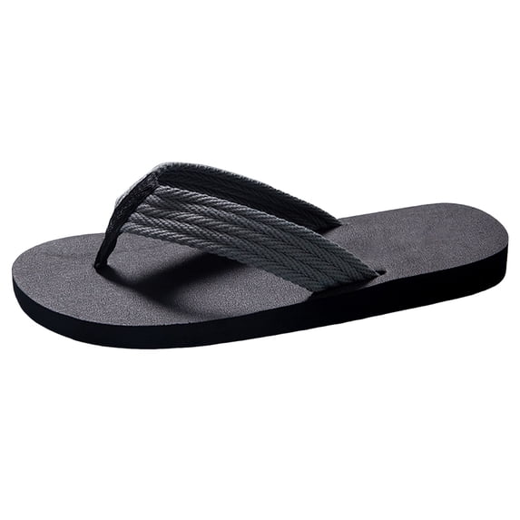 Bibifish Mens Flip Flops Flat Breathable Thong Sandals Non Outdoor Casual Beach Comfort Slippers