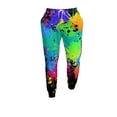 thumbnail image 1 of Bibifish Mens Pants Casual Graphic Jogger Pants Elastic Waist Sweatpants Pockets Drawstring Everyday Wear Sweatpants With Pockets, 1 of 2