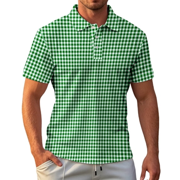 Bibifish Mens Polo Shirts Short Sleeve Classic Fit Casual Shirts Lightweight Summer Daily Wear Tops