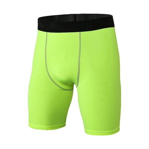 Bibifish Mens Sports Shorts Black High Waist 3D Pouch Compression shorts Stretchy Quick Dry Moisture Wicking Gym Workout Training Shorts