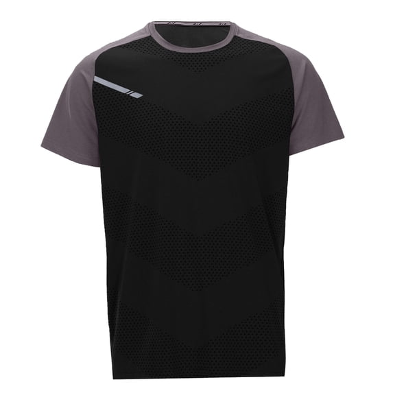 Bibifish Mens T-Shirts Slim Fit Raglan Sleeve Color Block Tshirts Summer Athletic Quick Dry Short Sleeve Tee Tops