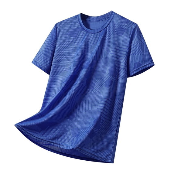 Bibifish Mens T-Shirts Solid Color Loose Oversized Silhouette Tee Tops Simple Daily Outfit Tees