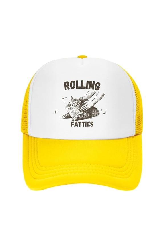 Mens Womens Breathable Mesh Trucker Hat Adjustable Snapback Quick Dry All Season Outdoor Activities Hat