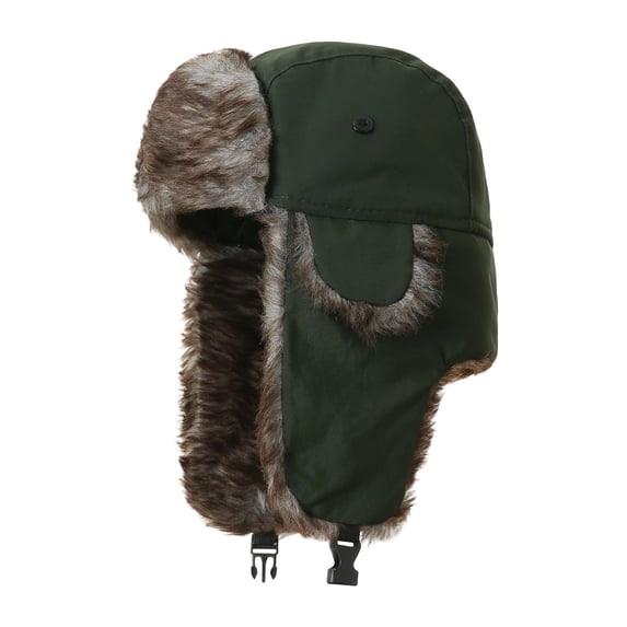 Bibifish Mens Womens Trooper Hat Winter Windproof Ear Flap Waterproof Cold Weather Outdoor Ski Casual Hats