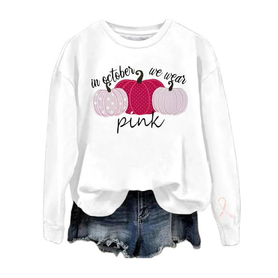 Bibifish Sweatshirts For Women Halloween Fun Pumpkin Graphic Fall Fashion Crewneck Sweatshirts Soft Long Sleeve Pullover Tops