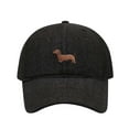 thumbnail image 1 of Bibifish Unisex Men Women Baseball Cap Brown Dachshund Embroidery Cap Adjustable Strap Comfy Casual Daily Outings & Outdoor Sun Protection Cap, 1 of 3