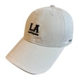 thumbnail image 1 of Bibifish Unisex Men Women Black Baseball Cap "LA Los Angeles" Embroidery Detail Baseball Cap Adjustable Strap Casual Daily Wear & Outdoor Hat, 1 of 2