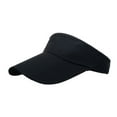 thumbnail image 1 of Bibifish Unisex Men Women Black Perforated Baseball Cap Long Brim Design Lightweight Cap Breathable Casual Outdoor Sports Activities Sun Protection Visor, 1 of 5