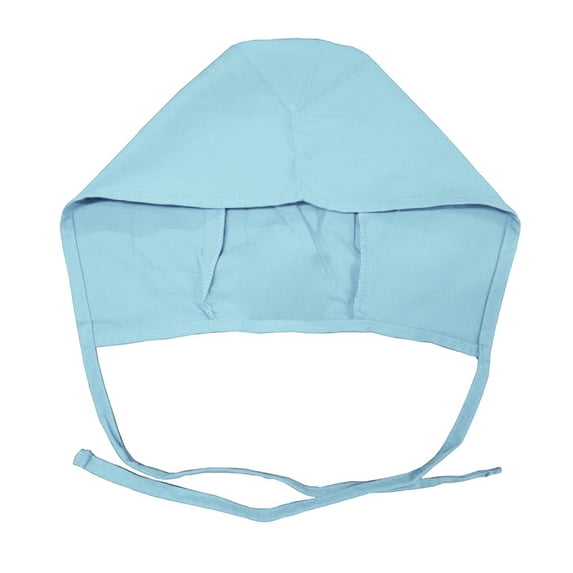 Bibifish Unisex Men Women Scrub Cap Black Bandage Washable Reuse Hat Polyester Hat Lightweight Casual Work Daily Hair Protection Scrub Cap