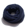 thumbnail image 1 of Bibifish Women'S Scarf Trendy Solid Color Knitted Infinity Scarf Ribbed Knitted Cozy Winter Styling Cold Weather Neck Warmer For Ladies, 1 of 2