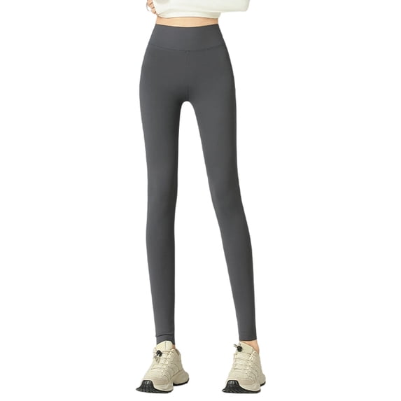 Bibifish Women's Leggings Black High Waisted Stretch Spandex Fabric Leggings Slim Fit Casual Daily Wear Leggings With Seamless Design