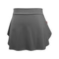 thumbnail image 1 of Bibifish Womens A-Line mini Skirts Text Print High Elastic Plus Size Skirts Flared Swing Stretch Hem Casual Full Figure Skirts, 1 of 4