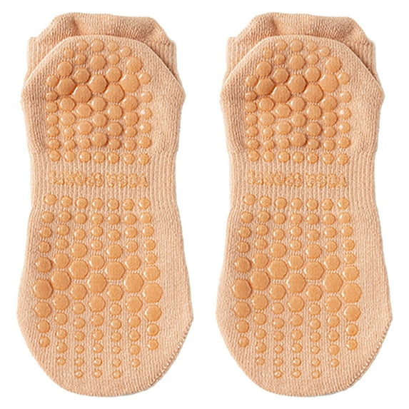 Bibifish Womens Ankle Socks Solid Color Non- Yoga Socks Summer Comfy Breathable Indoor Dance Sport Low Cut Ankle Socks With Grip