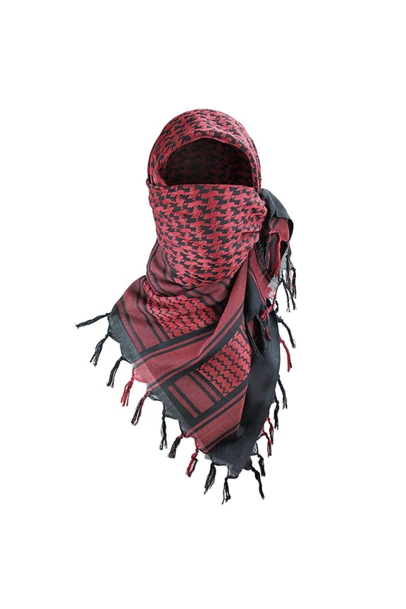 Womens Black Checkered Square Scarf Soft Flowy scarf with Tassel Autumn Winter cozyOutdoor windproof 2-in Scarf & Shawl