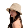thumbnail image 1 of Bibifish Womens Bucket Hat Sun UPF 50 + Foldable Lightweight Short Brim Outdoor Travel Cap For Summer Sun Protection, 1 of 4