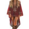 thumbnail image 1 of Bibifish Womens Dress Retro Ethnic Style Loose Fit Long Sleeve Dress Comfortable Oversized Dress Rock Party Casual Dress, 1 of 4