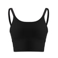 thumbnail image 1 of Bibifish Womens Fitness Bra Light Support Thin Strappy Full Coverage bra Soft Moisture-wicking for Yoga Daily Workout Practical Fitness Bra, 1 of 8