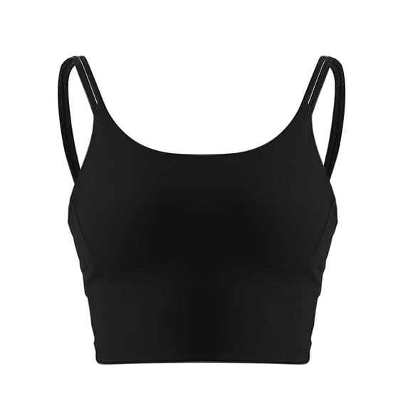 Bibifish Womens Fitness Bra Light Support Thin Strappy Full Coverage bra Soft Moisture-wicking for Yoga Daily Workout Practical Fitness Bra