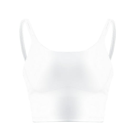 Bibifish Womens Fitness Bra Light Support Thin Strappy Full Coverage bra Soft Moisture-wicking for Yoga Daily Workout Practical Fitness Bra