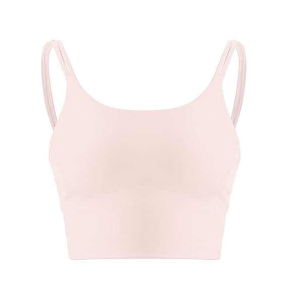 Bibifish Womens Fitness Bra Light Support Thin Strappy Full Coverage bra Soft Moisture-wicking for Yoga Daily Workout Practical Fitness Bra