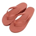 thumbnail image 1 of Bibifish Womens Flip Flops Solid Wedge Heel Rubber Thong Sandals Lightweight Casual Summer Beach Slippers, 1 of 3