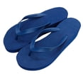 thumbnail image 1 of Bibifish Womens Flip Flops Solid Wedge Heel Rubber Thong Sandals Lightweight Casual Summer Beach Slippers, 1 of 3