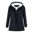 thumbnail image 1 of Bibifish Womens Jackets Outdoor Thermal Lined Coats Full Zip Jackets With Front Pockets Soft Warm Winter Comfy Windproof Cold Weather Coats, 1 of 4
