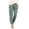 thumbnail image 1 of Bibifish Womens Jogger Pants Floral Print Elastic Waist Casual Ladies Trousers Fall Winter Cozy Soft Graphic Ladies Bottoms With Pockets, 1 of 7