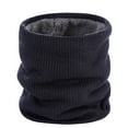 thumbnail image 1 of Bibifish Womens Knit Fleece Lined Neck Gaiter Warm Thick Stretch fabric Winter Scarf Cozy Cold Weather Outdoor activities commute neck warmer, 1 of 2