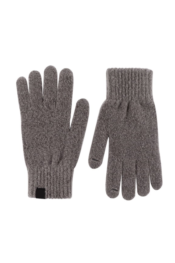 Womens Knitted Gloves Winter Warm Touchscreen Gloves Ribbed Knitted Gloves Sensitive Touch Outdoor Commute Daily Wear Gloves