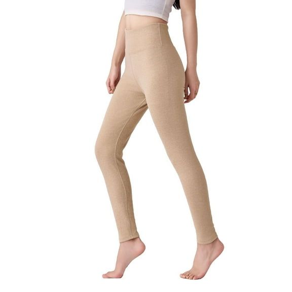 Bibifish Womens Leggings Slim Fit Leggings Elastic Waist Thermal Leggings Soft Fabric Stretchy Casual Winter Daily Wear Comfortable Leggings