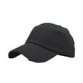 thumbnail image 1 of Bibifish Womens Light Blue Distressed Baseball Cap Ripped Edge Soft Cotton Lightweight Breathable Casual Daily Commute Outdoor Sun Protection Cap, 1 of 9