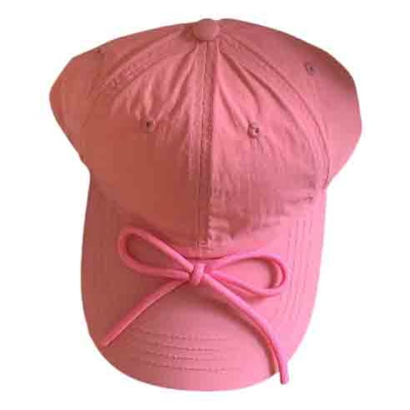 Bibifish Womens Light Purple Baseball Cap Brim Purple Bow Detail Hat Adjustable Strap Lightweight Daily & Outdoor Sun Protection Cap