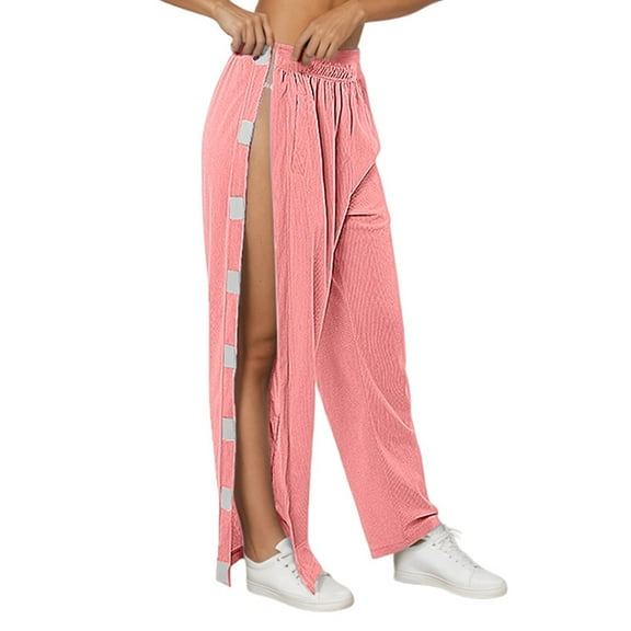 Bibifish Womens Pants Adaptive Care Trousers Easy Dressing Trousers Side Open Pants With Pockets And Internal Drawstring For Limited Mobility And Post Recovery