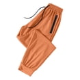 thumbnail image 1 of Bibifish Womens Pants Breathable Mesh Quick Dry Summer Joggers Solid Color Lightweight Loose Fit Elastic Cuff Capris With Zipper Pockets, 1 of 6