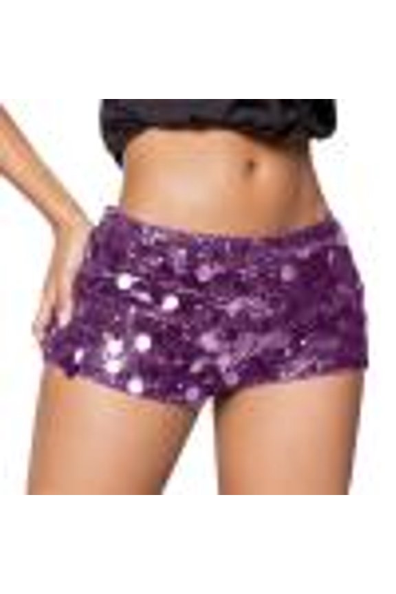 Womens Pants Carnival Trendy Low Waist Sparkling Glitter Sequin Mini Shorts Night Club Party Streetwear Comfortable Hot Pants