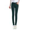 thumbnail image 1 of Bibifish Womens Pants Solid Color Denim Jeans Ankle Length Pants Slim Fit Pencil Style With Pockets High Elastic Stylish Trousers, 1 of 8