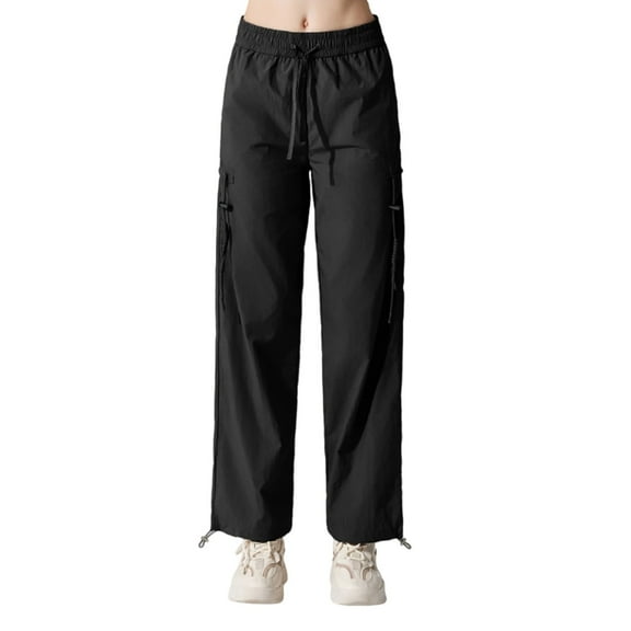 Bibifish Womens Pants Summer High Waisted Slim Fit Lightweight Pants Versatile Wind Proof Sun And Water Resistance Outdoor Hiking Trousers