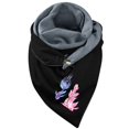 thumbnail image 1 of Bibifish Womens Scarf with Cat Pocket Autumn Winter Warm graphic printed Shawl Soft cozy for Pet Lovers outdoor comfortable Daily casual scarf, 1 of 3