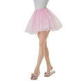 thumbnail image 1 of Bibifish Womens Sequin Skirts Fluffy Mesh Tutu Skirts With Inner Lined Stylish Performance For Ladies Sparkly A Line Puffy Tutu Skirts, 1 of 2