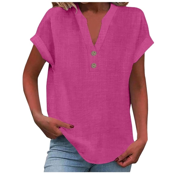 Bibifish Womens Shirts Casual Solid Color Cozy Button Down Blouse Tops Oversized Autumn Cozy Long Sleeve Workout Ladies Trendy Outfits