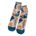 thumbnail image 1 of Bibifish Womens Socks Breathable Comfy Lace Socks Ladies Sheer Floral Embroidered Socks Vintage Transparent Thin Mesh Crew Socks, 1 of 3