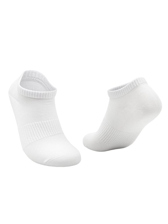 Womens Socks Casual Solid Color Cotton Ankle Socks Confy Soft Absorb Sweat Breathable Non Sports Shorts Socks For Ladies