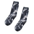 thumbnail image 1 of Bibifish Womens Socks Casual Trendy Tie Dye Socks Mid Calf Socks Long Breathable All Season Versatile Pile Socks Novelty Funky Crew Socks, 1 of 2