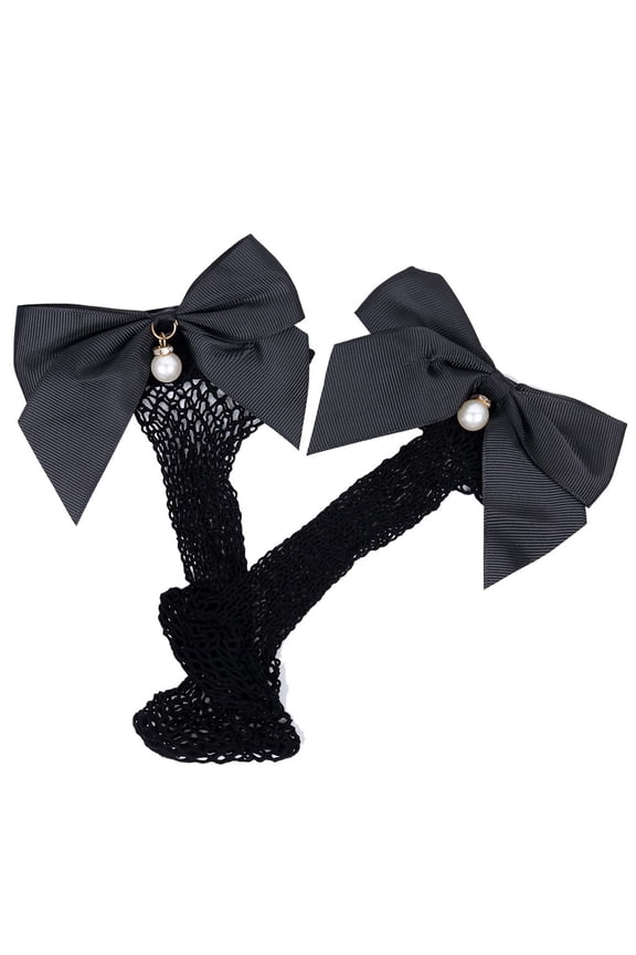 Womens Socks High Fish Mesh Short Ruffle Ankle Socks Elegant Lace Socks Cute Net Women Ankle Socks With Bow For Ladies