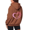 thumbnail image 1 of Bibifish Womens Sweatshirts Striped Crewneck Sweatshirts Loose Long Sleeve Pullover Tops Casual Daily Workout Outfit, 1 of 6