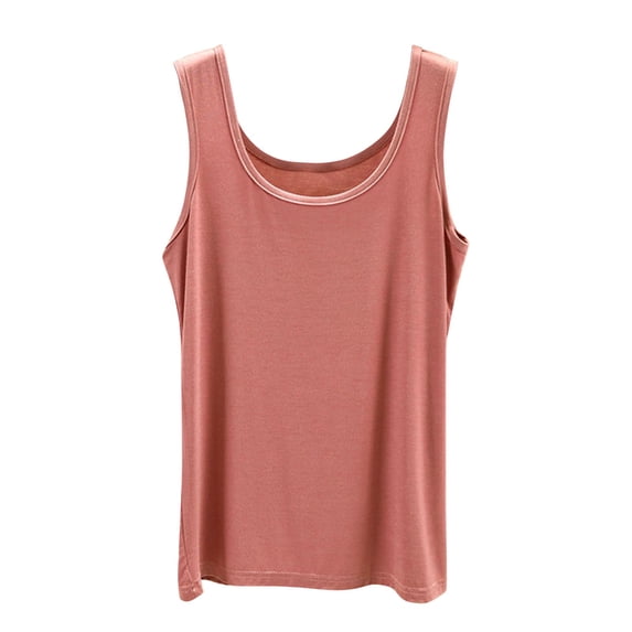Bibifish Womens Tank Tops Wide Straps Square Neck Basic Tops Solid Plain Everyday Layering Tank Tops