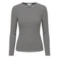 thumbnail image 1 of Bibifish Womens Tshirt Crew Neck Long Sleeve Side Ruched Fitted Tees Casual Layering Daily Office Spring Fall Everyday T-Shirts, 1 of 3