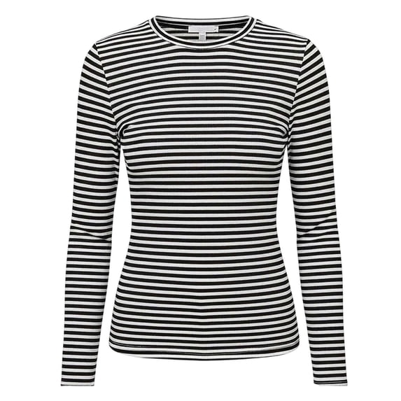 Bibifish Womens Tshirt Crew Neck Long Sleeve Side Ruched Fitted Tees Casual Layering Daily Office Spring Fall Everyday T-Shirts