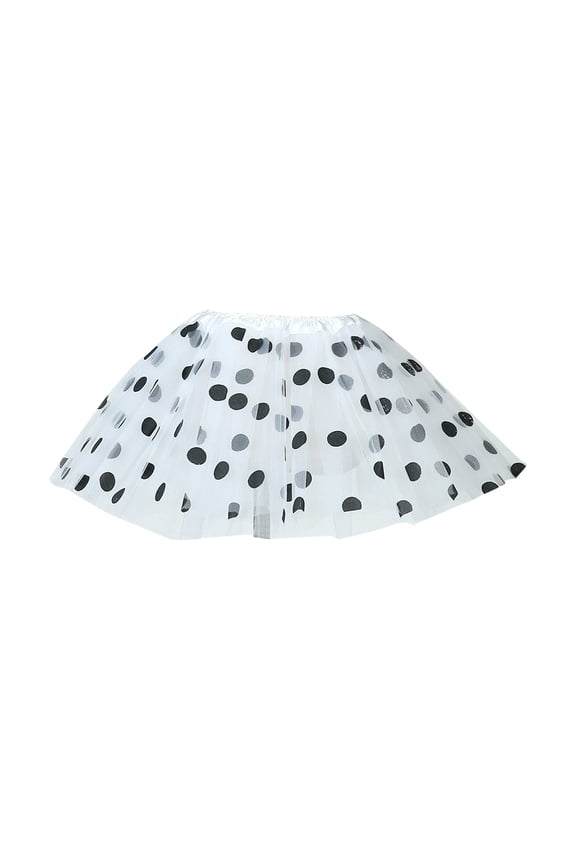 Womens Tulle Skirts Classic Polka Dot Mini Skirts Cute Layered Tulle Skirts Elastic Waist Stylish Parties Carnival Festival Skirts